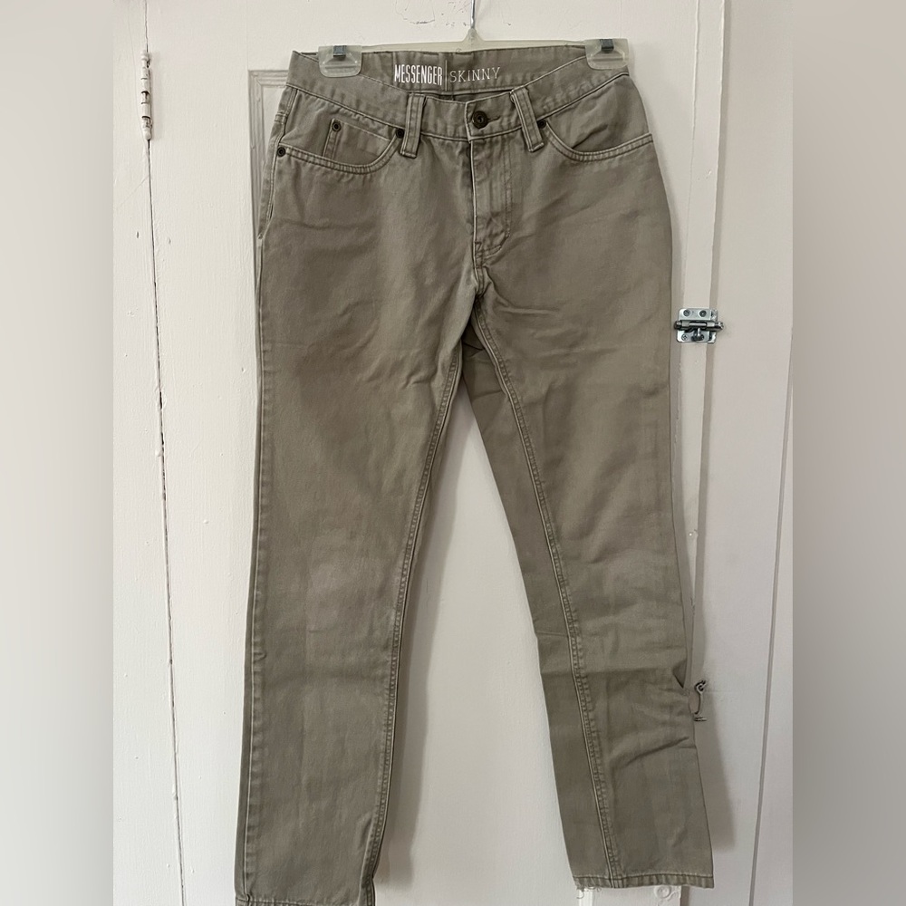 Hot topic Rude jeans  28 x 30 light tan excellent condition